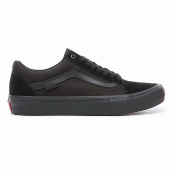 Damske Skate Obuv Vans Old Skool Pro Čierne VA89KHMCF